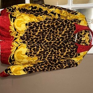 100% silk top, used perfect condition